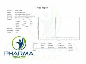 HGH Fragment 176-191_Pharmagrade HPLC Certificate